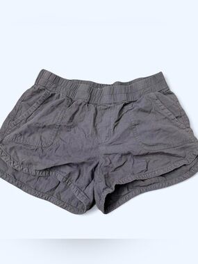 Maurices Gray Elastic-Waist Casual Athletic Shorts